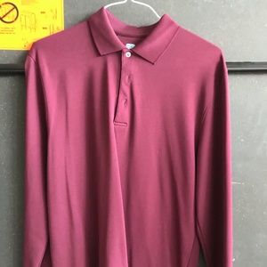 Maroon PGA Tour Polo